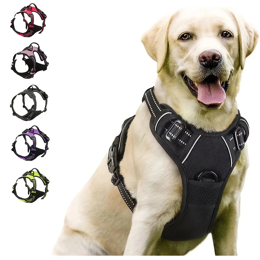 Arnés Antitirones Reflejante para Perro